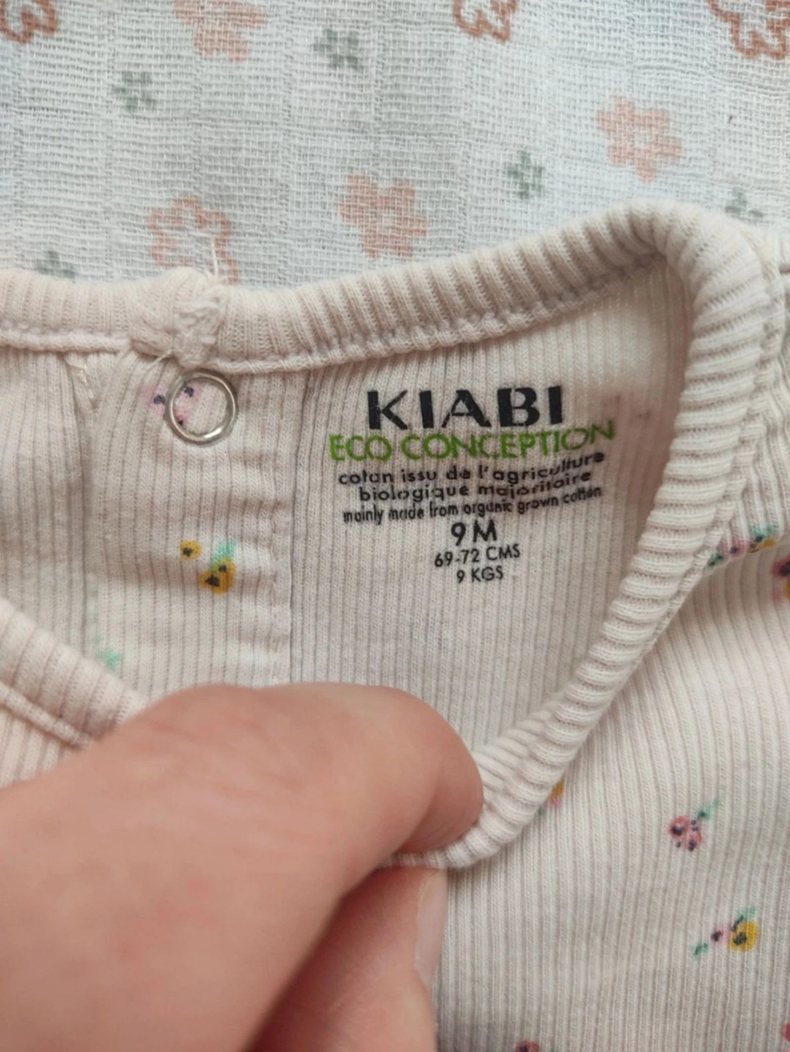 Lote de 3 camisetas de verano Kiabi y DPAM - Talla 9 meses - Muy buen estado – photo 11